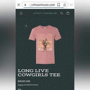 Original Cody Johnson Merch!